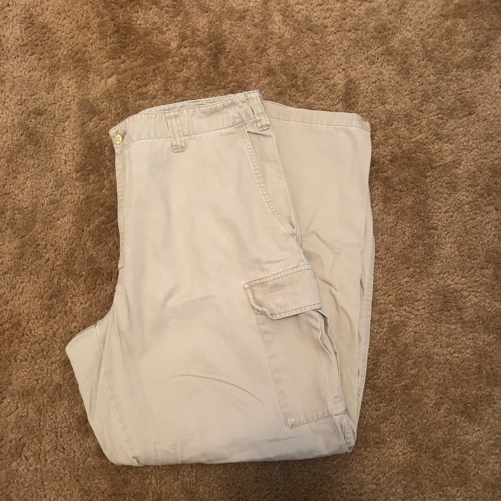 Tan khaki cargo pant